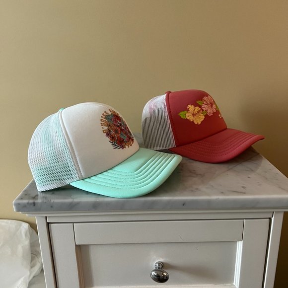 NWT O'Neill Ravi Poly Trucker Hat, Set of 2 - Picture 7 of 14